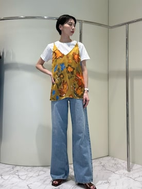 「ESTNATION（エストネーション）のアイテム」を使った、ESTNATIONさん（レディース・166cm）の夏コーディネート