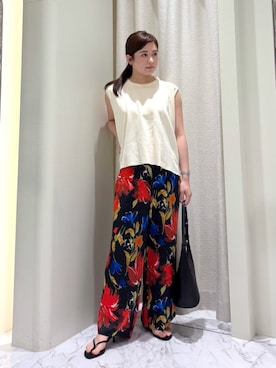 ESTNATIONさん(レディース・156cm)の夏コーディネート