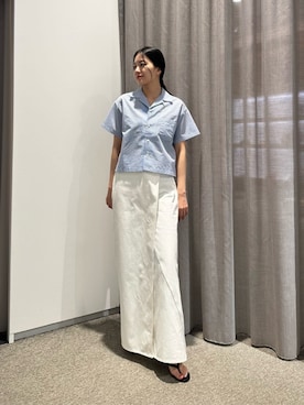 「UNUS（ユナス）のアイテム」を使った、ESTNATIONさん（レディース・166cm）の春コーディネート