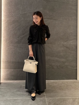 ESTNATIONさん（レディース・158cm）の秋コーディネート