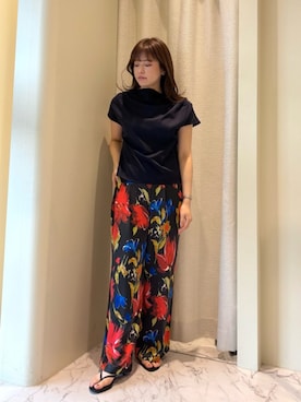 ESTNATIONさん(レディース・156cm)の夏コーディネート