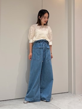 「ESTNATION（エストネーション）のアイテム」を使った、ESTNATIONさん（レディース・154cm）の夏コーディネート
