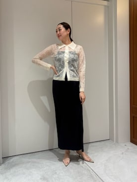 「ESTNATION（エストネーション）のアイテム」を使った、ESTNATIONさん（レディース・169cm）の夏コーディネート