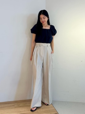 ESTNATIONさん(レディース・166cm)の夏コーディネート