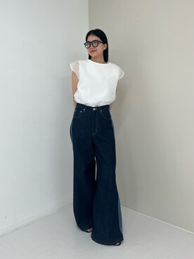 「UNUS（ユナス）のアイテム」を使った、ESTNATIONさん（レディース・166cm）の春コーディネート