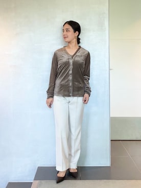ESTNATIONさん（レディース・148cm）の秋コーディネート