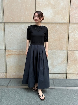 「LAOCOONTE（ラオコンテ）のアイテム」を使った、ESTNATIONさん（レディース・151cm）の夏コーディネート