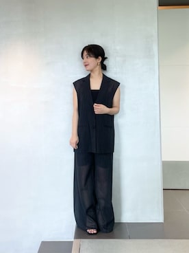 「ESTNATION（エストネーション）のアイテム」を使った、ESTNATIONさん（レディース・148cm）の夏コーディネート