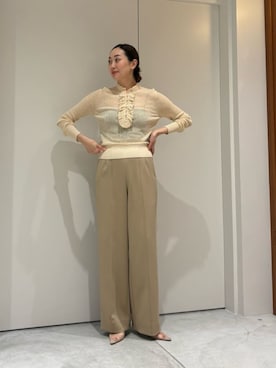 「ESTNATION（エストネーション）のアイテム」を使った、ESTNATIONさん（レディース・169cm）の夏コーディネート