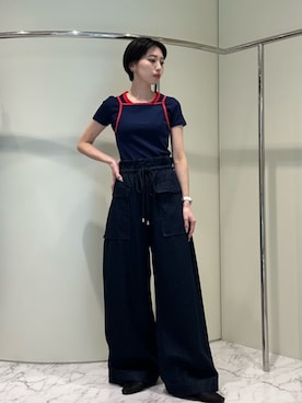 「ESTNATION（エストネーション）のアイテム」を使った、ESTNATIONさん（レディース・166cm）の夏コーディネート