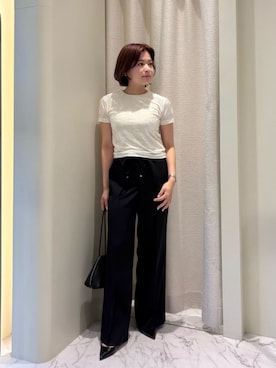 「＆MyuQ（アンドミューク）のアイテム」を使った、ESTNATIONさん（レディース・156cm）の夏コーディネート