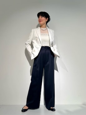 「ESTNATION（エストネーション）のアイテム」を使った、ESTNATIONさん（レディース・166cm）の夏コーディネート