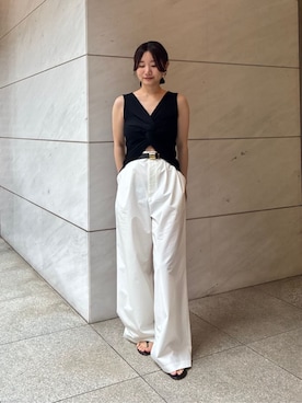 ESTNATIONさん(レディース・151cm)の夏コーディネート