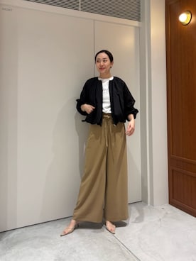 「ESTNATION（エストネーション）のアイテム」を使った、ESTNATIONさん（レディース・169cm）の夏コーディネート
