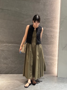 ESTNATIONさん(レディース・165cm)の夏コーディネート