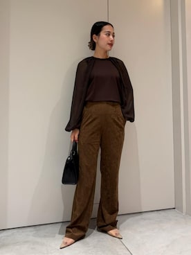 ESTNATIONさん(レディース・154cm)の秋コーディネート