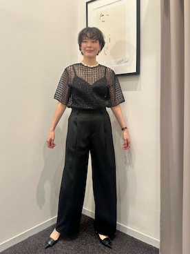 ESTNATIONさん（レディース・166cm）の夏コーディネート