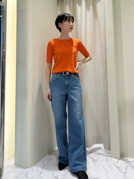 「ESTNATION（エストネーション）のアイテム」を使った、ESTNATIONさん（レディース・166cm）の夏コーディネート