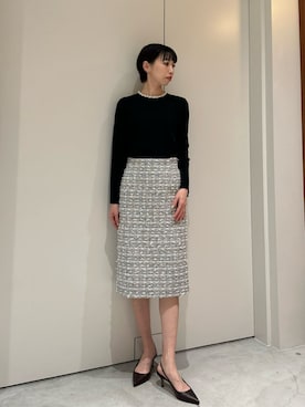 「ESTNATION（エストネーション）のアイテム」を使った、ESTNATIONさん（レディース・166cm）の夏コーディネート