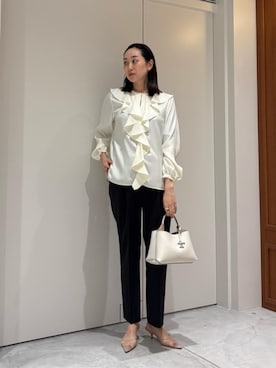 「ESTNATION（エストネーション）のアイテム」を使った、ESTNATIONさん（レディース・169cm）の夏コーディネート