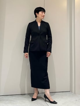 「ESTNATION（エストネーション）のアイテム（ニット/セーター）」を使った、ESTNATIONさん（レディース・165cm）の夏コーディネート