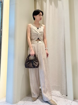 ESTNATIONさん(レディース・166cm)の夏コーディネート