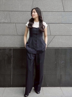 ESTNATIONさん(レディース・166cm)の夏コーディネート