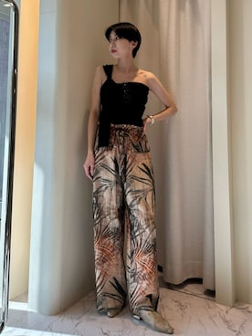 「リゾートスタイル」｜ESTNATIONさん（レディース・166cm）の夏コーディネート