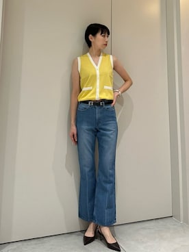 「ESTNATION（エストネーション）のアイテム」を使った、ESTNATIONさん（レディース・166cm）の夏コーディネート