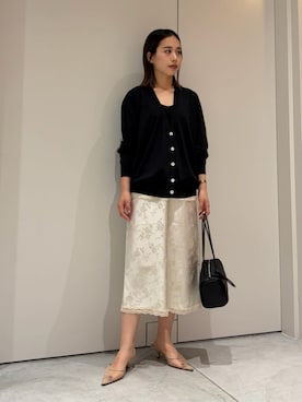 「＆MyuQ（アンドミューク）のアイテム」を使った、ESTNATIONさん（レディース・154cm）の夏コーディネート
