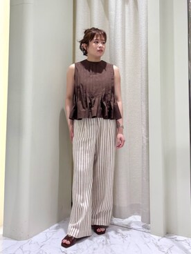 ESTNATIONさん(レディース・156cm)の夏コーディネート