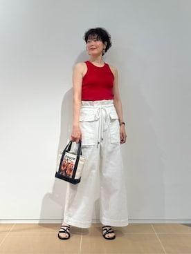 ESTNATIONさん(レディース・166cm)の夏コーディネート
