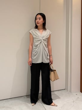 ESTNATIONさん(レディース・154cm)の夏コーディネート