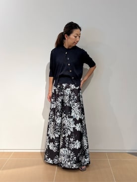 ESTNATIONさん(レディース・158cm)の夏コーディネート