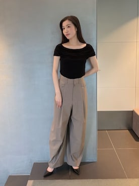 「ESTNATION（エストネーション）のアイテム」を使った、ESTNATIONさん（レディース・163cm）の夏コーディネート