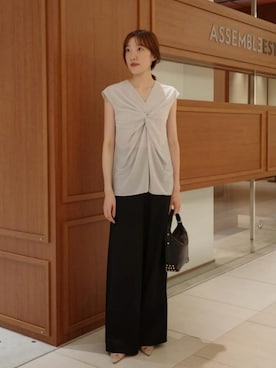 ESTNATIONさん(レディース・165cm)の夏コーディネート