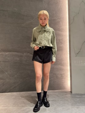 「UNUS（ユナス）のアイテム」を使った、ESTNATIONさん（レディース・156cm）の夏コーディネート