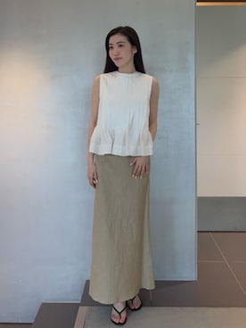 ESTNATIONさん(レディース・163cm)の夏コーディネート