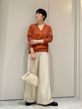 「COLUMN（コラム）のアイテム」を使った、ESTNATIONさん（レディース・165cm）の夏コーディネート