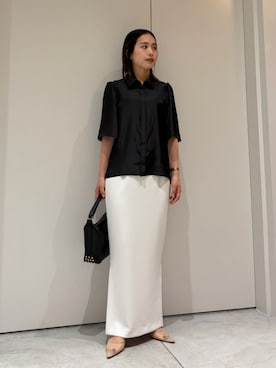 ESTNATIONさん(レディース・154cm)の夏コーディネート
