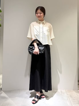 ESTNATIONさん（レディース・160cm）の夏コーディネート