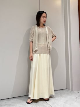 ESTNATIONさん(レディース・154cm)の夏コーディネート
