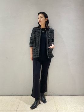 「ESTNATION（エストネーション）のアイテム」を使った、ESTNATIONさん（レディース・157cm）の秋コーディネート