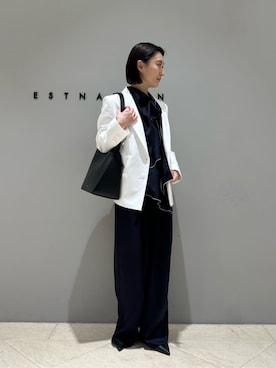 「ESTNATION（エストネーション）のアイテム」を使った、ESTNATIONさん（レディース・155cm）の夏コーディネート
