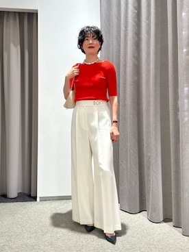 「＆MyuQ（アンドミューク）のアイテム」を使った、ESTNATIONさん（レディース・166cm）の夏コーディネート