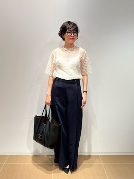 「ESTNATION（エストネーション）のアイテム」を使った、ESTNATIONさん（レディース・166cm）の夏コーディネート