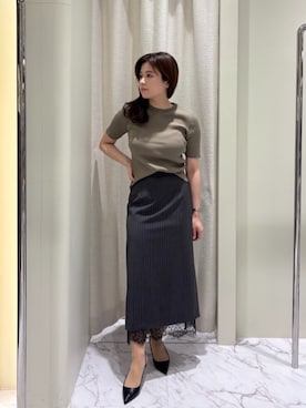 ESTNATIONさん(レディース・156cm)の夏コーディネート