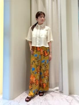 ESTNATIONさん（レディース・156cm）の夏コーディネート