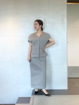 「ESTNATION（エストネーション）のアイテム」を使った、ESTNATIONさん（レディース・148cm）の夏コーディネート