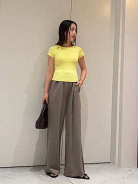 「ESTNATION（エストネーション）のアイテム」を使った、ESTNATIONさん（レディース・154cm）の夏コーディネート
